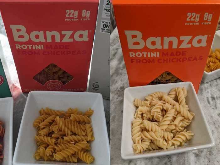 It seemed appropriate to start with one of the original protein-pasta brands, Banza.