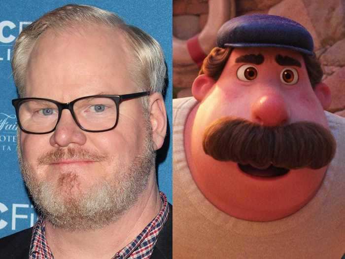 Jim Gaffigan voiced Lorenzo in "Luca."