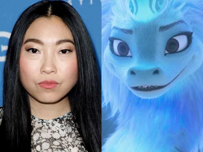 Awkwafina recorded her voice as Sisu in "Raya and the Last Dragon" during the pandemic.