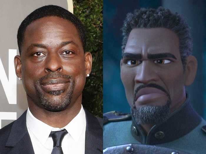 Sterling K. Brown voiced Lieutenant Mattias in "Frozen 2."