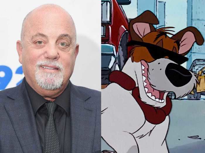 Billy Joel lent his unique voice to Dodger in "Oliver & Company."