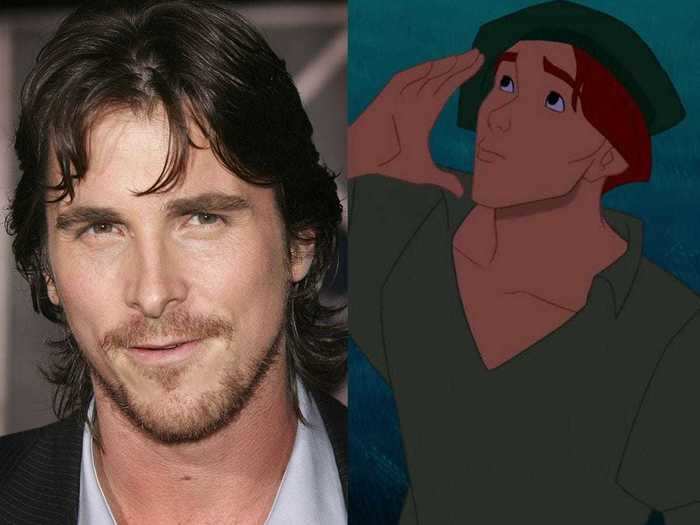 Christian Bale voiced Thomas in "Pocahontas."