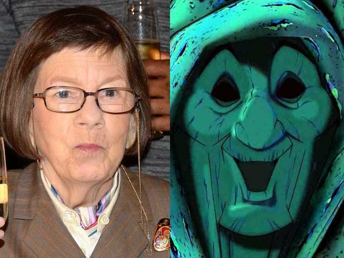 Linda Hunt lent her voice to Grandmother Willow in "Pocahontas."