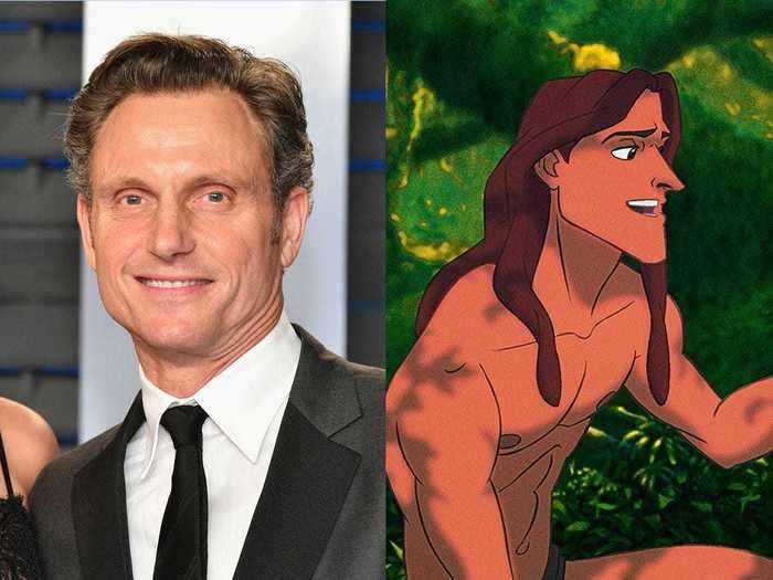 Tarzan was voiced by the one and only Tony Goldwyn.