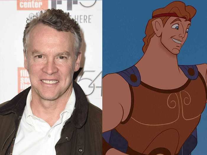 The voice of Hercules was provided by Tate Donovan.