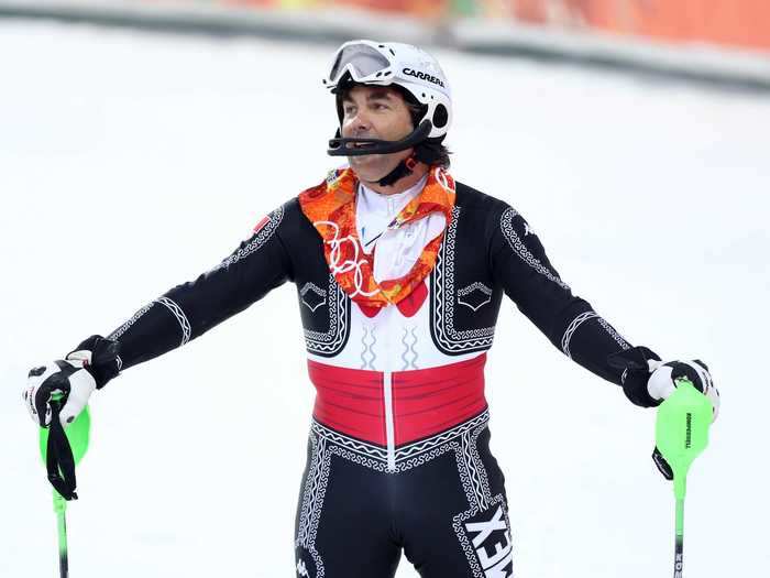 That same year, Mexican skier Hubertus von Hohenlohe wore a mariachi-themed suit to the games.