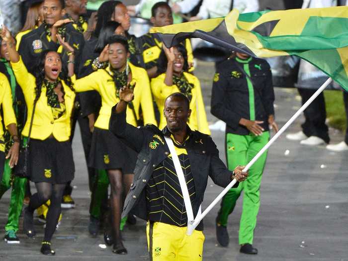 At the 2012 Olympics, Bob Marley