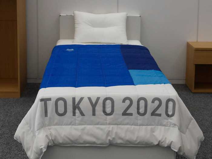 Athletes moaned about the beds in the Olympic Village.