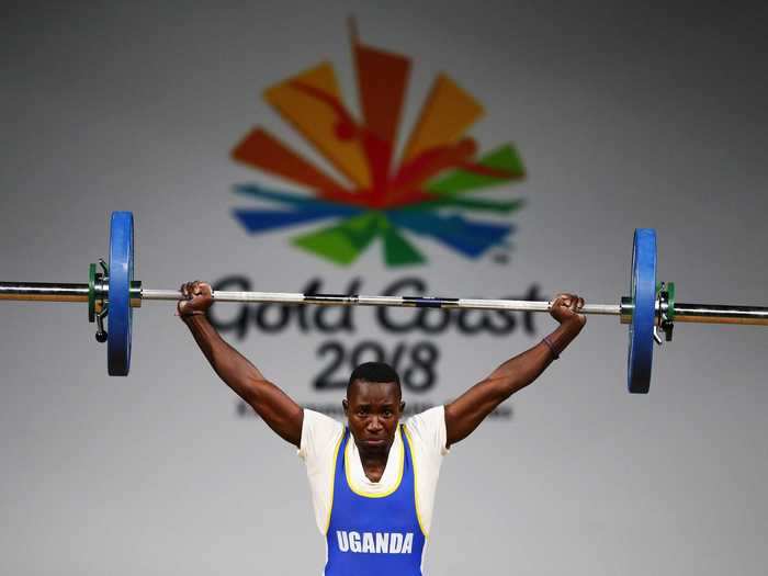 A Ugandan weightlifter fled training because he didn