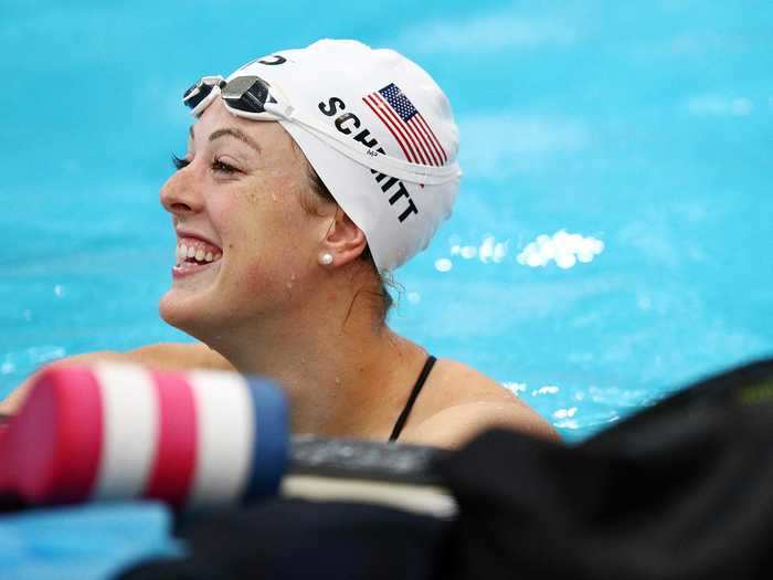 Allison Schmitt spoke about sinking into a depression after the 2012 Olympics and her cousin