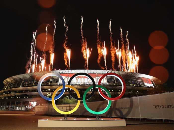 Now check out the most brilliant photos from the opening ceremony at the Tokyo Olympics: