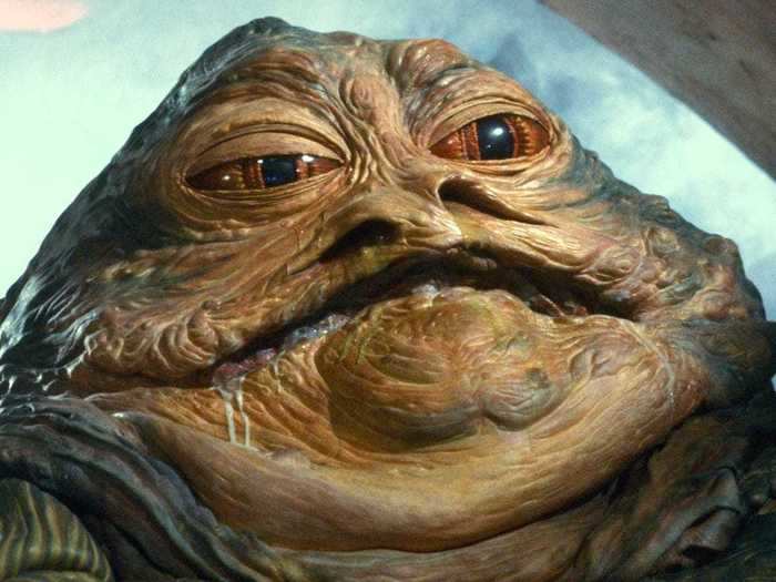 Fans thought Jabba the Hutt