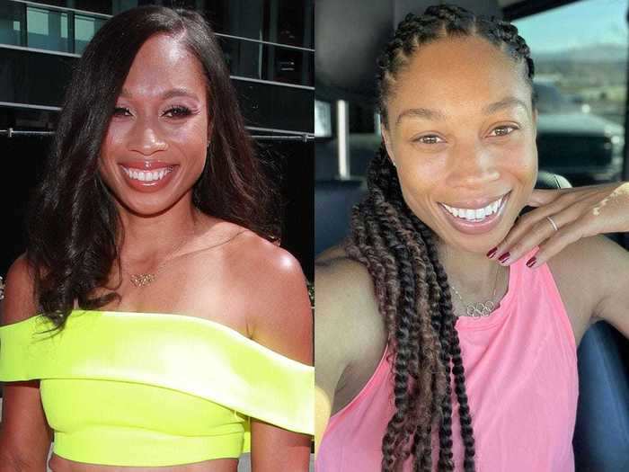 To kick off 2021, Allyson Felix showed off her glowing skin on Instagram.