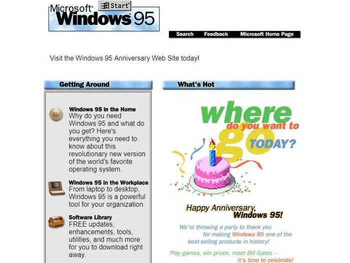 Microsoft Windows 95