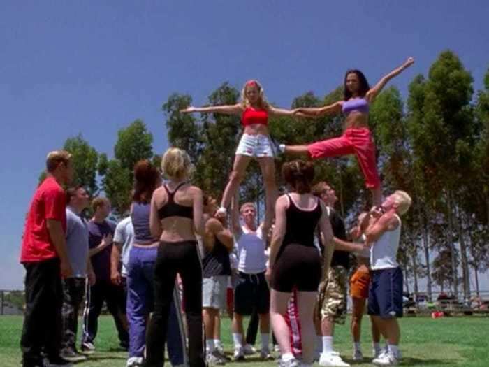 "Bring It On" shows footage from the same scene twice.