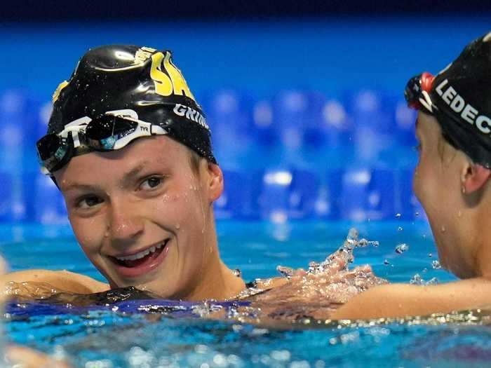 15-year-old Katie Grimes is the youngest Team USA Olympic swimmer in US history.