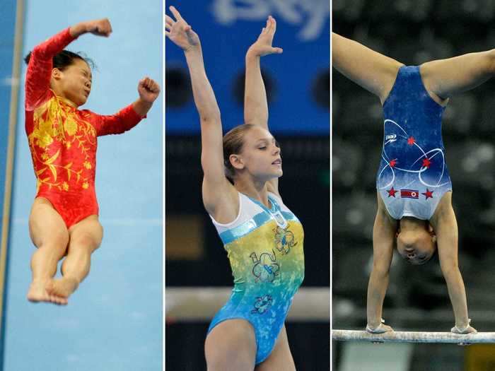 At the Beijing Games, graphic leotards had a brief moment.