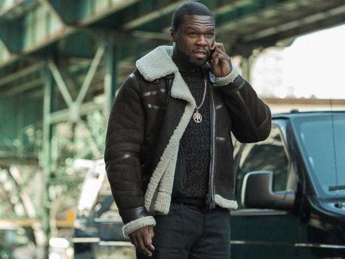 50 Cent works on the award-winning Starz series "Power."