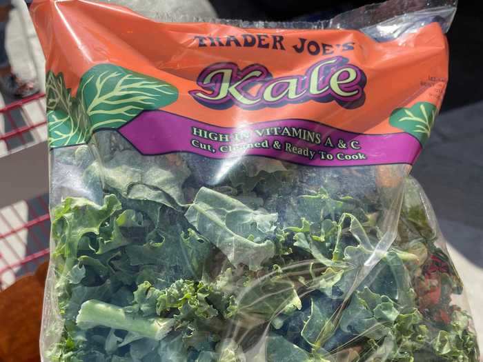 The store has the best kale around.