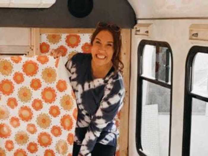 A few months into starting her mobile classroom, Melo reached out to Brittany Jeltema, a former high-school teacher who regularly gives classrooms around the country makeovers.