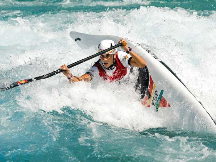 7/29: Nuria Vilarrubla of Team Spain competes during the Women