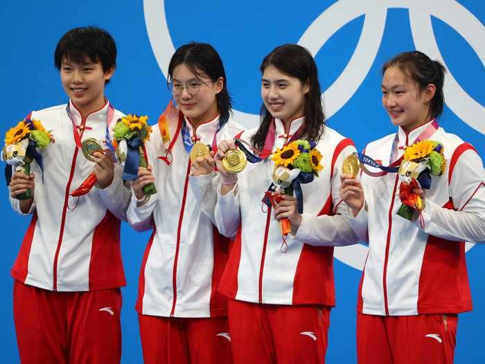 China set a new world record in the women