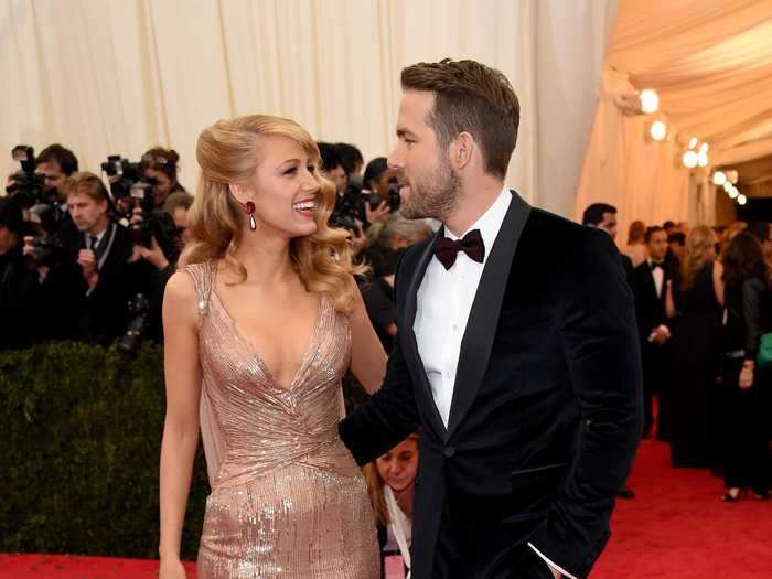 A year later at the 2014 Met Gala, she took to the red carpet with her husband Ryan Reynolds for "Charles James: Beyond Fashion."