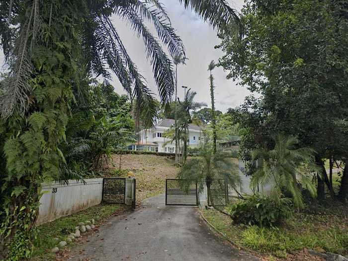 About halfway up Nassim Road is the most expensive property ever sold in the prestigious area: a good class bungalow that sits on nearly 85,000 square feet of land.