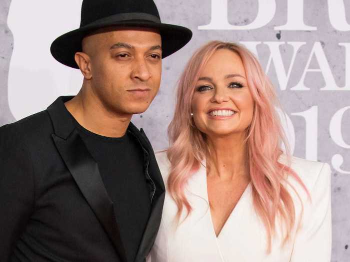 Spice Girls member Emma Bunton married longtime partner Jade Jones.