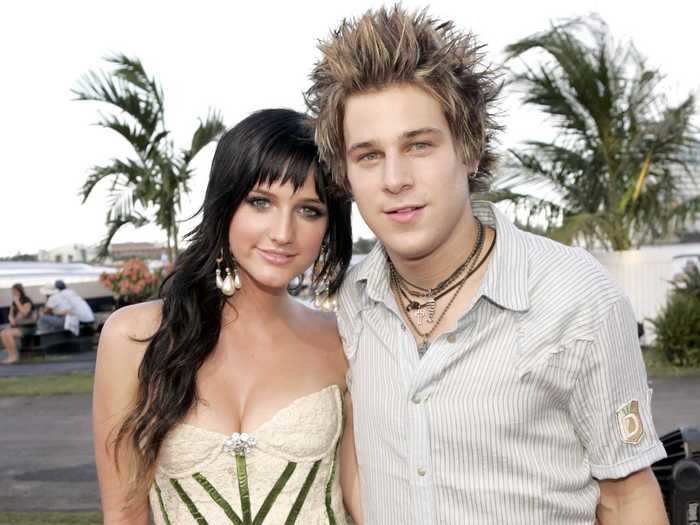 Ashlee Simpson and Ryan Cabrera were also huge with the MTV set in the early 2000s.