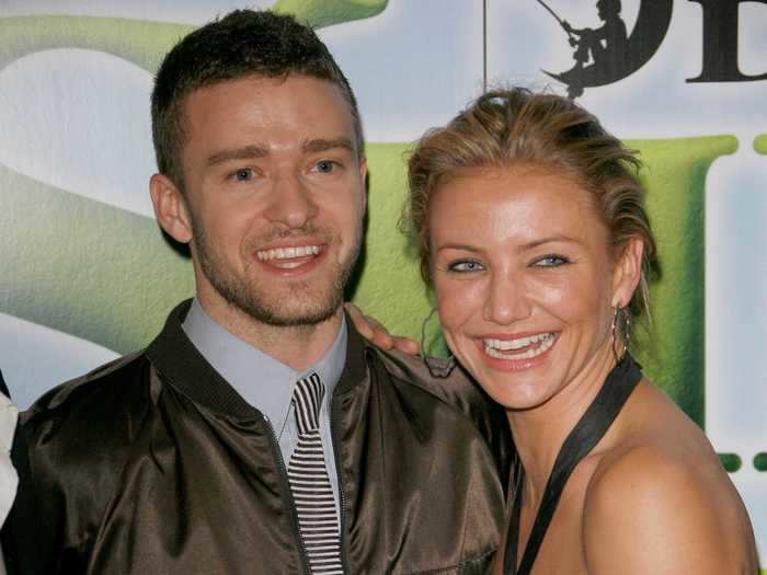 Cameron Diaz and Justin Timberlake began dating after meeting at the 2003 Nickelodeon Kids