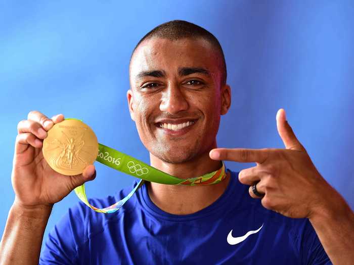 In 2016, Ashton Eaton won his second decathlon Olympic gold