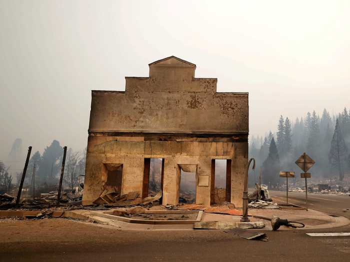 There were only four buildings on Main Street from before an 1881 fire scorched the town.