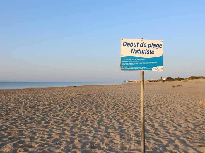 All of the beaches except one prohibit it sexual activity on the sand. If caught, the nudist in question must pay a €150,000 fine.