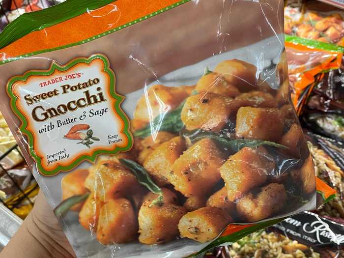 The sweet-potato gnocchi is higher in points but worth it.