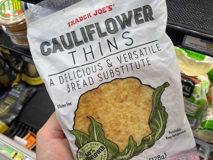 These cauliflower thins work great as a bread substitute.