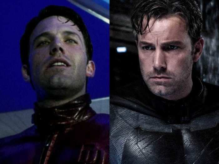 Ben Affleck was Daredevil before he put on the cape and cowl to play Batman in a few DC movies.