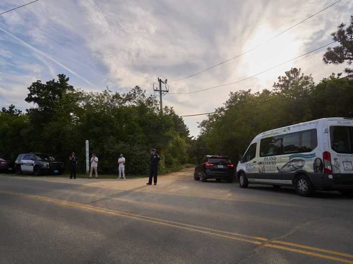 The former president may have scaled back his birthday party, but there were still a range of guests who made it out to his Edgartown property.