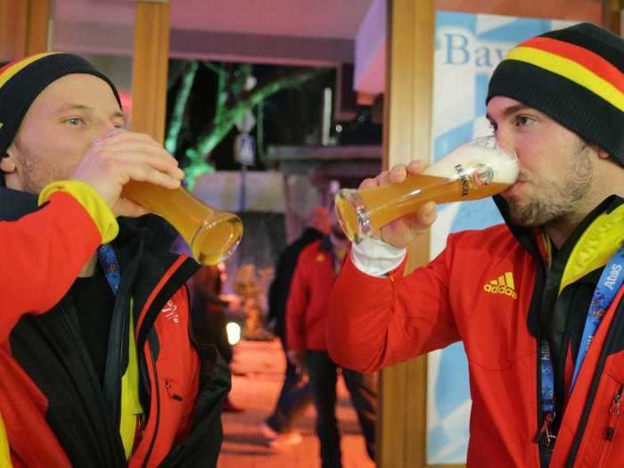 At the Rio Olympics in 2016, German medalists got a lifetime supply of beer from the government.