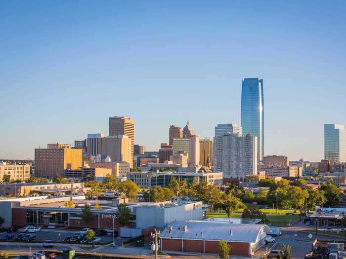 12. Oklahoma City