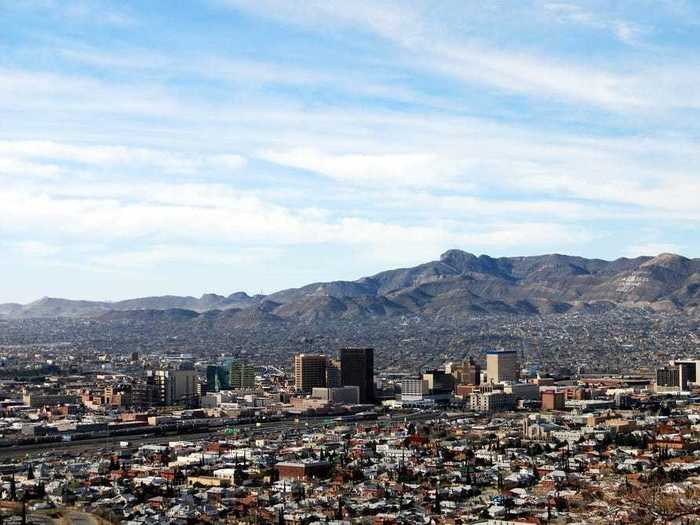 6. El Paso, Texas