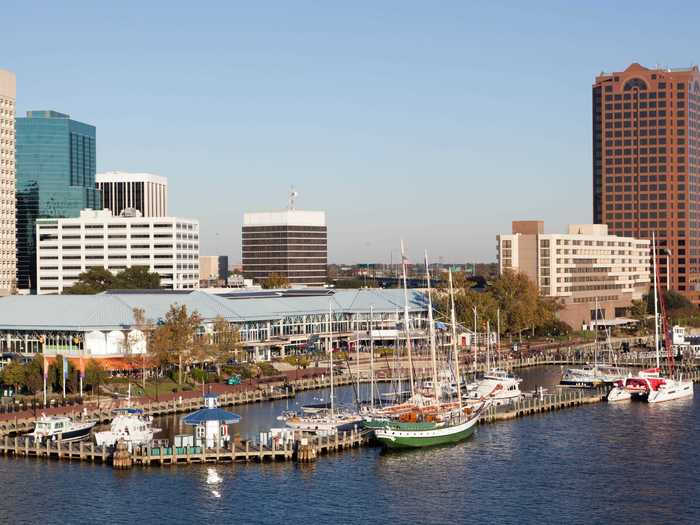 5. Norfolk, Virginia