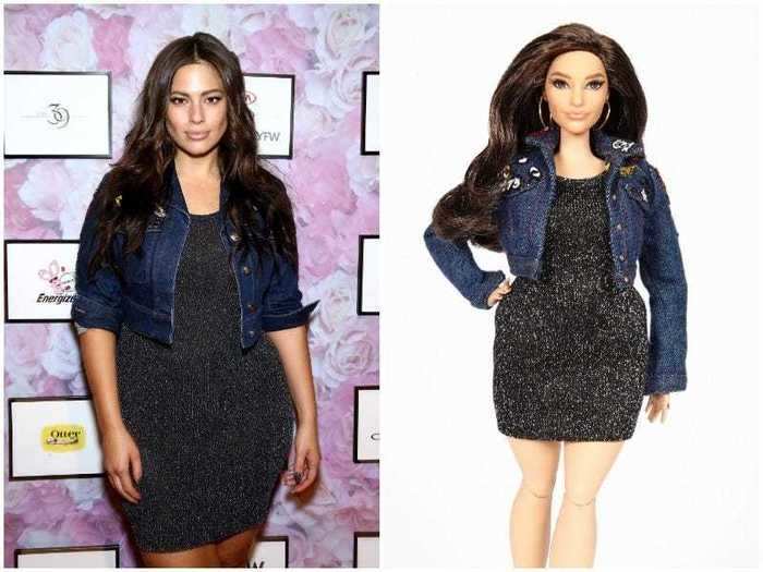 Model and body-positive activist Ashley Graham made sure the Barbie version of herself wouldn