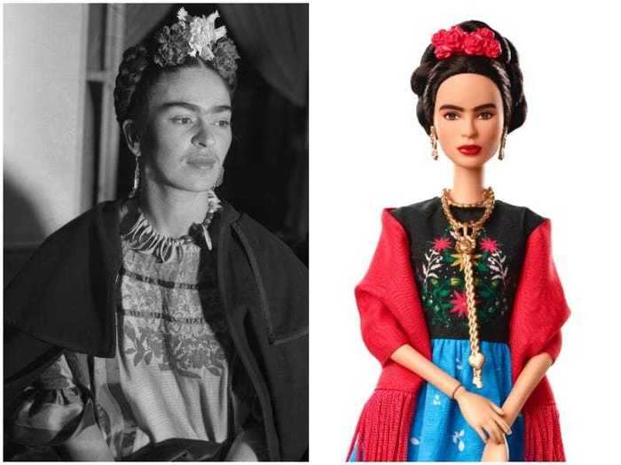 Artist and feminist icon Frida Kahlo was part of Barbie