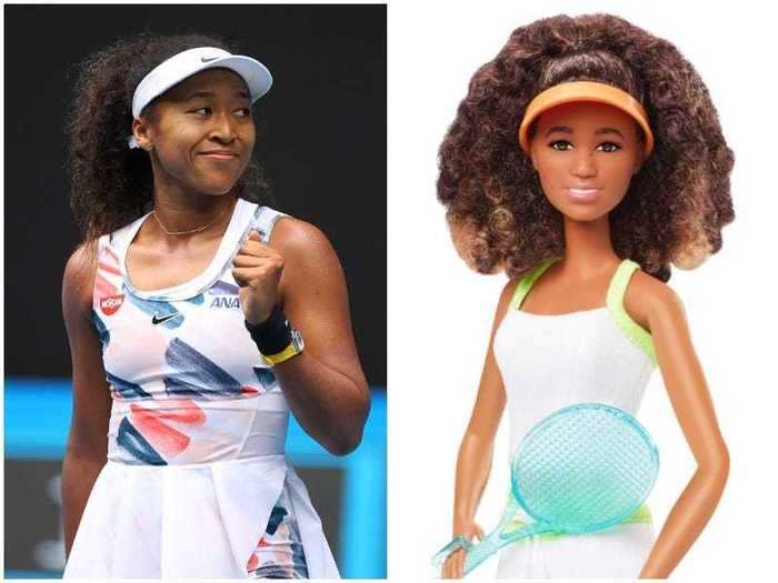 Tennis star Naomi Osaka was turned into a doll for Barbie