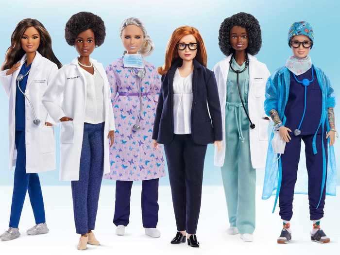 Mattel released a line of dolls to commemorate frontline workers during the pandemic, including the woman who co-created the AstraZeneca vaccine.