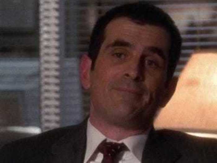 Before "Modern Family," Ty Burrell played Tom Starks, a Rotarian who wants to talk to Sam about seatbelt laws.