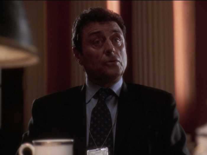 "Deadwood" icon Ian McShane played a Russian negotiator in an episode in season three.