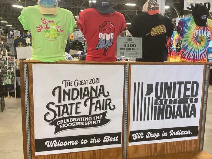 As a reporter on the business beat, another aspect of the event I was especially interested in was gauging how small Indiana businesses were doing at the fair