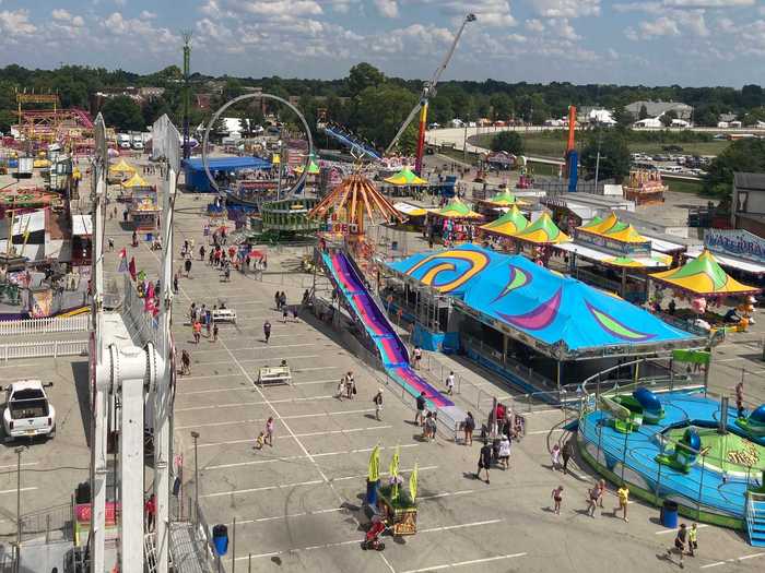 Another aspect of the fair to really strike me was the sheer size of the fairgrounds. This place is massive.